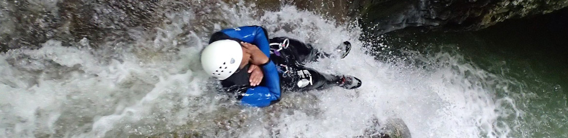 Canyoning au canyon du Furon dans le Vercors